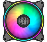 Cooler Master MasterFan MF120 Halo ARGB: Ventilador de Caja y Refrigerador, Doble Anillo Iluminación RGB Direccionable, Diseño Aspas Híbrido con Sensor de Protección y Amortiguador de Vibración, 120mm