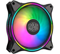 Cooler Master MasterFan MF120 Halo Duo-Ring ARGB Fan, 24 LED independientes, ventilador de presión estática PWM de 120 mm