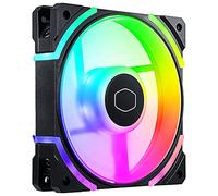 Cooler Master MasterFan SF120M Ventilador de Caja - Modos Caja, Radiador & Disipador, Aspas Conectadas (62CFM/2,4mmH2O), Diseño Silencioso & Duradero, Antivibración - 120mm, RGB Direccionable