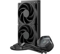 Cooler Master MasterLiquid 240 Atmos Stealth Refrigeración Líquida para CPU - Sistema AIO (TDP 280W), Bomba de Doble Cámara, Ventiladores Mobius 120 Black Preinstalados, Admite LGA1851/1700 y AM5/AM4