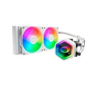 Cooler Master Masterliquid 240 Core II ARGB | Refrigeración Líquida AIO Blanca 2 Ventiladores