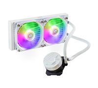 Cooler Master MasterLiquid 240L Core ARGB Refrigeración Líquida para CPU - Bomba de Doble Cámara Gen S, Radiador y Ventiladores 120mm ARGB, Brackets LGA 1700 y AM5 - Blanco