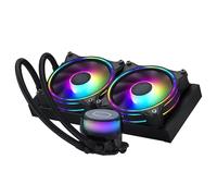 Cooler Master MasterLiquid ML240 Illusion Refrigeración Líquida AIO para CPU - Bomba 3ª Generación, 2 Ventiladores ARGB Halo 120mm, Radiador 240mm - Compatible AMD & Intel, Ordenador de escritorio