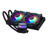 Cooler Master MasterLiquid ML240 Illusion Refrigeración Líquida AIO para CPU - Bomba 3ª Generación, 2 Ventiladores ARGB Halo 120mm, Radiador 240mm - Compatible AMD & Intel, Ordenador de escritorio