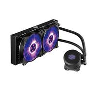 Cooler Master MasterLiquid ML240L RGB Refrigeración a Liquido CPU - Efectos de Iluminación Personalizados, Bomba de Disipación Dual y Doble Ventilador de Aire de 120 mm