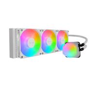 Cooler Master MasterLiquid ML360 Illusion ARGB Close-Loop AIO - Enfriador líquido de CPU, cúpula translúcida, radiador de 14.12 pulgadas, MF120 Halo PWM, AMD Ryzen AM5/AM4, Intel LGA1700/1200