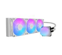 Cooler Master MasterLiquid ML360 Illusion ARGB Close-Loop AIO - Enfriador líquido de CPU, cúpula translúcida, radiador de 14.12 pulgadas, MF120 Halo PWM, AMD Ryzen AM5/AM4, Intel LGA1700/1200