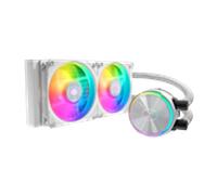 Cooler Master MasterLiquid PL240 Flux White Edition Carcasa del ordenador Kit de refrigeración líquida 12 cm Blanco