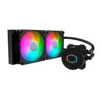 Cooler Master ML240L V2 VEN Cooler de CPU con Líquido, Ventiladores de 120 mm, Zócalos Múltiples, Luces ARGB, Negro