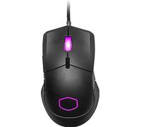 Cooler Master MM310 RGB Ratón Gaming con Cable Ultraligero 50g - NVIDIA Reflex, Sensor Óptico PAW3327 12000 DPI, 5 Botones Programables, Patas PTFE Deslizante, MasterPlus+ (PC), Forma Simétrica, Negro