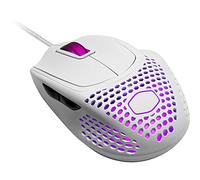 Cooler Master MM720 RGB-LED Ratón Gaming con Cable Sujeción Garra - Carcasa Ultraligera 49g, Sensor Óptico 16000DPI, Conmutadores 70 Millones Clic, Pies PTFE Suave Desplazamiento - Blanco Mate