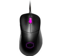 Cooler Master MM730 RGB-LED Ratón Ultraligero para Gaming con Cable 48g - Sensor Óptico 16K DPI PMW3389, Switches Ópticos 70 Millones de Clics, MasterPlus+ (32K DPI, Solo PC), Ergonómico - Negro Mate