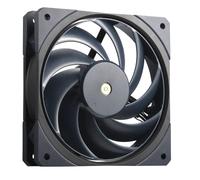 Cooler Master Mobius 120 OC Ventilador de hoja de anillo de interconexión de alto rendimiento, palanca de velocidad del ventilador PWM, cubo de motor de metal, doble rodamiento de bolas para carcasa
