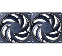 Cooler Master Mobius 120 Ventilador de Caja - Ring Blade Design (PWM), Rodamiento Dinámico de Bucle Ultraduradero (Máx. 63,1CFM, 2,69 mmH2O, 22,6 dBA), Marco Biselado Enfocado al Flujo de Aire - Negro