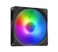 Cooler Master Mobius 140P ARGB Ventilador para Radiador - Ring Blade Design (PWM), Rodamiento Dinámico de Bucle (máx. 76,5 CFM, 2,3 mmH2O, 30 dBA), Marco Biselado Air-Focus - Gen2 RGB Direccionable
