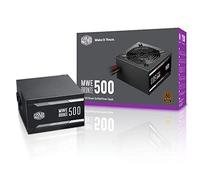 Cooler Master MWE Bronze 500 Unidad de - Fuente de alimentación (500 W, 100-240 V, 50-60 Hz, 4-8 A, Activo, 110 W)