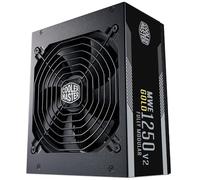 Cooler Master MWE Gold 1250 V2 ATX 3.1 Fuente de Alimentación Modular (Plug UE) - Soporte ATX 3.1, 80 PLUS Gold 1250W, Cable PCIe5.1, Ventilador FDB 140mm, Alto Umbral de Temperatura, Garantía 10 Años