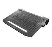 Cooler Master NotePal U3 - Base de refrigeración para Ordenador portátil USB 2.0, Negro