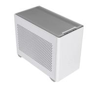 Cooler Master NR200 White SFF Small Form Factor Mini-ITX Case con Panel ventilado, GPU de Triple Ranura, sin Herramientas y accesibilidad de 360 Grados, sin Elevador PCI