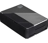 Cooler Master Pi Case 40 V2 - Marco Delgado de Aluminio con botón programable, disipador de Calor pasivo Integrado, Puertos Laterales protegidos de TPU, Soportes de Montaje universales, Color Negro