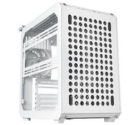 Cooler Master Qube 500 Flatpack - Caja PC ATX Media Torre, Totalmente Modular, 1 Ventilador SF 120mm Blanco Preinstalado, Montaje GPU Vertical, Admite Placa Base EATX y Radiadores Duales 280mm, Blanco