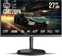 Cooler Master Tempest GM27QPA-EK - Monitor LED - 27'' - 2560x1440 (Quad HD) - 240Hz - 1 ms - Negro