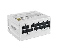 Cooler Master V750 SFX Gold White Edition Full Modular, 750W, 80+ Gold Efficiency, ATX Soporte Incluido, Ventilador FDB silencioso, Factor de Forma SFX, garantía de 10 años