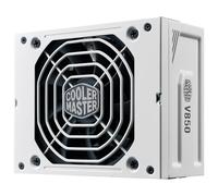 Cooler Master V850 SFX Gold ATX 3.1 PSU White Edition, Enchufe UE - 850W 80 Plus Gold, Fuente de Alimentación Totalmente Modular, SFF/Mini-ITX, Ventilador FDB 92mm, Cable PCIe 5.1, Soporte SFX a ATX