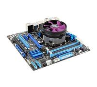 Cooler Master X Dream i117 Sistema de Refrigeración por Aire CPU - Diseño en Forma de Cruz Bajo Perfil 60.4mm, Ventilador 95mm Silencioso (19 dBA, 1800 RPM), Instalación Clips Pasador, Intel LGA 1200