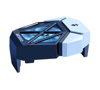 Cooler Phone Cooler, portátil radiador, Live Streaming Fan, ABS Low Noise Cooling Device, Fast Temperature reduction, Compact Design, for cell Phones, Video Recording, 3,94 x 2,36 x 1,57 pulgadas