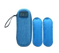 Cooler Travel Case - Temperature Display Insulated Medication Storage