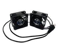 Coolerguys Dual 60 x 60 x 25 mm conjunto de ventilador USB
