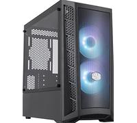 COOLERMASTER MASTERBOX MB311L ARGB, Mini Tower, PC, Malla, DE PLÁSTICO, Vidrio Templado, Negro, Micro ATX,Mini-ITX, 16,6 CM