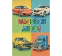 Cooles Auto-Malbuch für Kinder ab 6