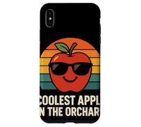 Coolest Apple In The Orchard Chiste Fruta Retro Cosecha Carcasa para iPhone XS MAX