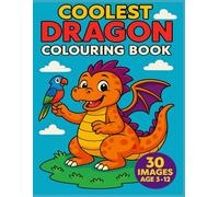 COOLEST DRAGON COLOURING BOOK
