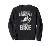 Coolest Grandpas Ride a Bike Bicicleta de montaña en Salto Sudadera