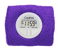 CoolFire Boom - Reloj despertador vibratorio - Reloj despertador digital con correa de sudor con puerto de carga USB - Reloj despertador inteligente para muñeca 1685C