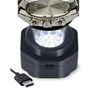 CoolFire - Cargador rápido para reloj solar tipo C sin rayos UV, cargador de batería portátil para relojes solares ecológicos y hombres