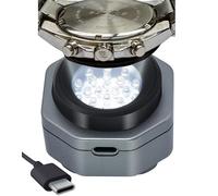 CoolFire (El Original) - Cargador Solar Rápido USB-C Libre de UV para Todos los Relojes Solares Eco. Carga Segura 24/7 (No Se Necesita Temporizador de 8H). Cargador de Reloj Solar para Hombre