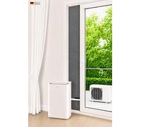 CoolFrech® Junta de puerta de 30 - 249 cm para aire acondicionado dividido móvil, compatible con Midea PortaSplit, Climia, Evolar, Eurom, Trotec, Remko - También para ventanas - sellado de aire