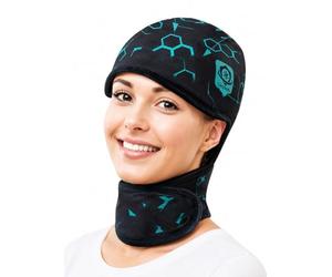 CoolGard - Gorro de gel refrescante para cabeza y cuello, ideal para proteger el cerebro después de una conmoción cerebral y aliviar migrañas