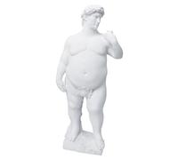 COOLHIYA 1pieza Estatua David Resina Pequeña Escultura Griega Decoración Escritorio Hogar Artística Creativa Regalo