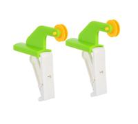 COOLHIYA 2 Juegos Sistemas de Poleas para Experimentos de Física para Abrazadera de Mesa Polea Pequeña de Plástico y Modelo de Grúa Educativo para Aprendizaje Científico