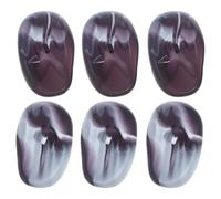 COOLHIYA 3 Pares de Cubiertas Protectores Auditivos Multifuncionales de Silicona Oídos Impermeables para Salones de Belleza y Uso Personal en Teñir Cabello