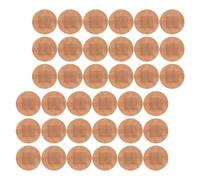 COOLHIYA 50 Piezas Venda Redonda de Tela Transpirable Vendaje Elástico para Dedos y Articulaciones Adhesiva para Prevención de Ampollas y Cuidado de Heridas