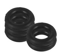 COOLHIYA 5piezas Gomas Enrolladoras Negras para Máquina de Coser Accesorios Compatibles para Máquinas Vintage y Modernas Anillos de Goma para Devanadora para Costura y Manualidades Casa
