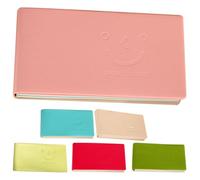 COOLHIYA 6 Blocs de Notas Creativos Diseño Delicado, Prácticos y Adhesivos para Oficina y Frigorífico, Cuadernos de Papel y Cuero Sintético para Estudiantes y Personal de Oficina