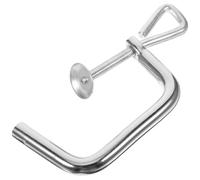 COOLHIYA Abrazadera Metálica Segura para Máquina de Pasta, Accesorio de Aleación de Hierro Fácil de Instalar, Clip de Fijación para Uso Doméstico en Cocina