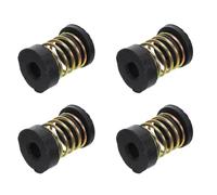 COOLHIYA Almohadillas amortiguadoras antivibración de goma 4pcs para motor eléctrico en cocina soporte antivibración con instalación sencilla